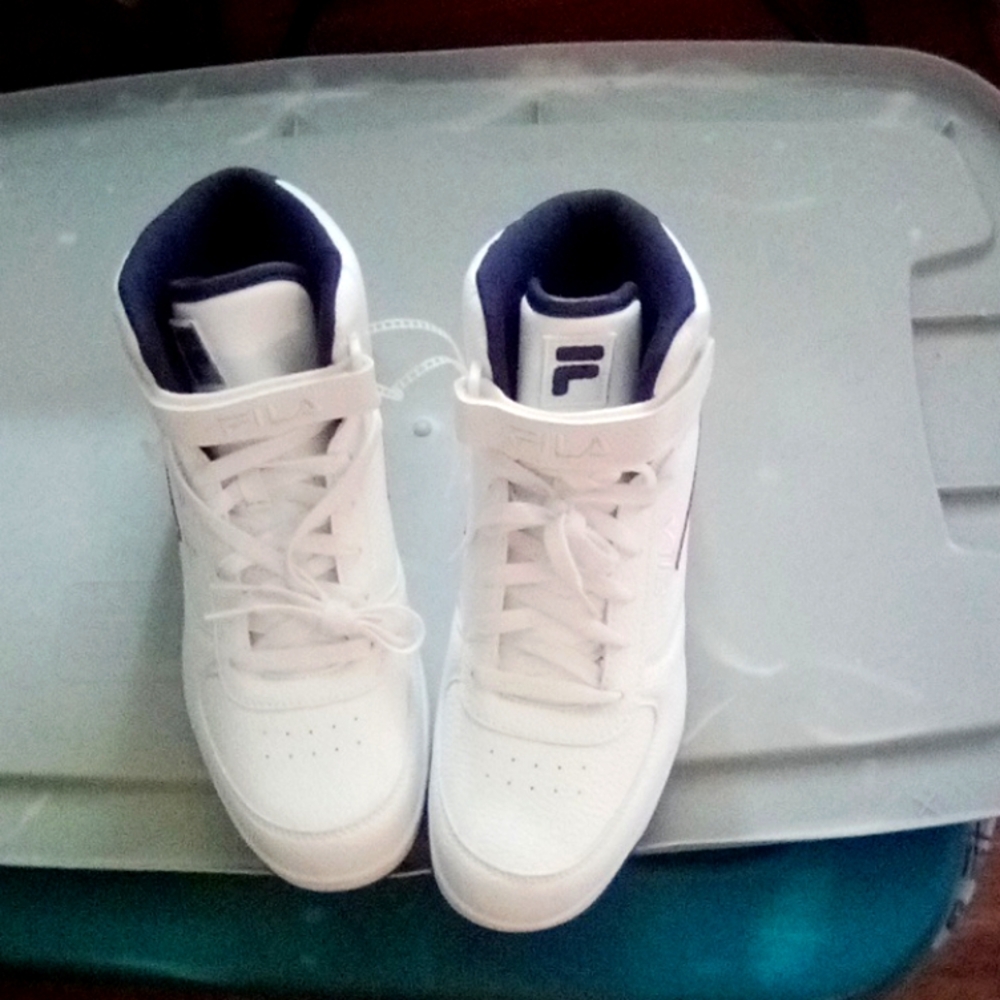Red white blue Filas